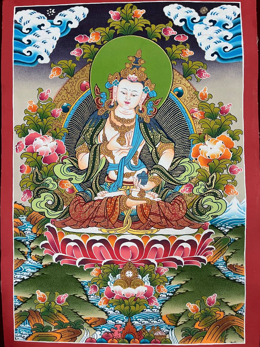 Vajrasattva Thangka Painting for Purification