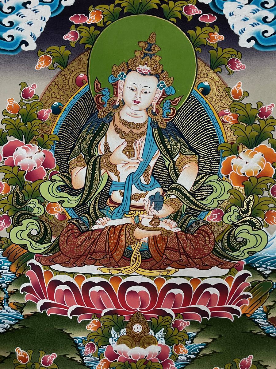 Vajrasattva Thangka Painting for purification
