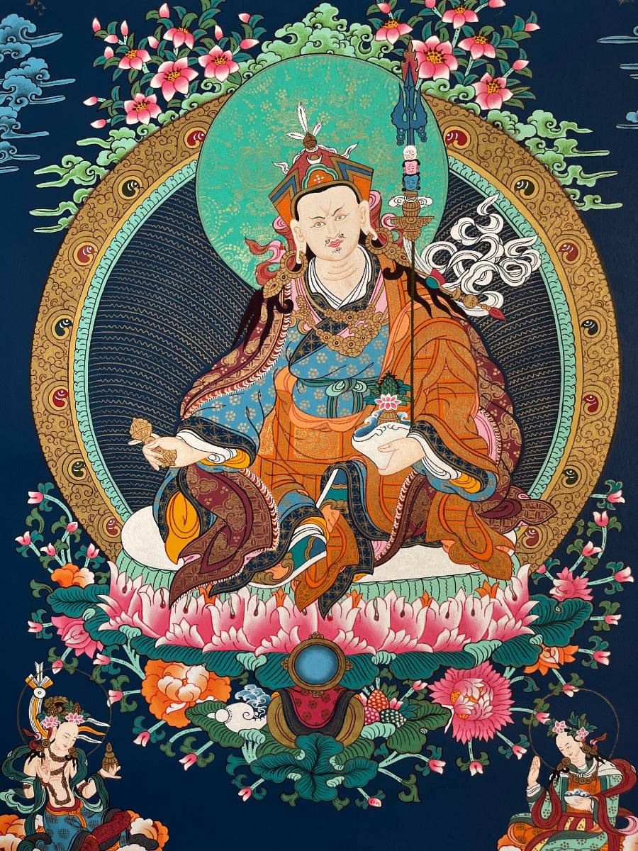 Guru Rinpoche Thangka - Sacred painting