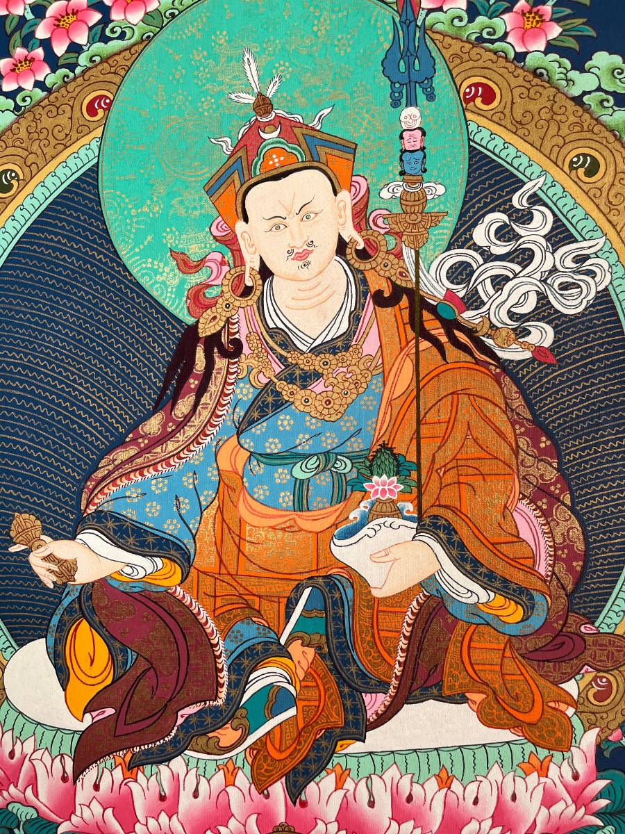 Guru Rinpoche Thangka - Sacred painting