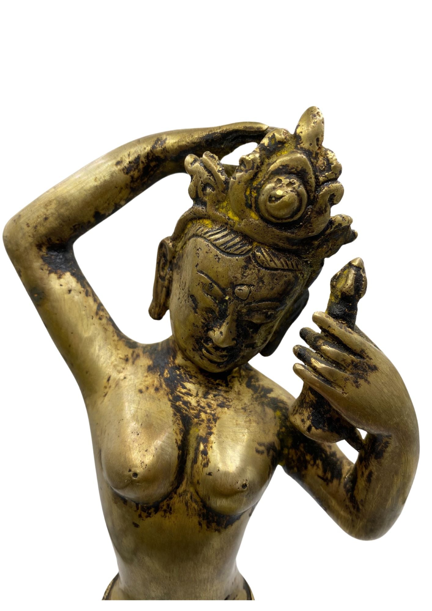 Yeshe Tsogyal Statue- Lucky Thanka