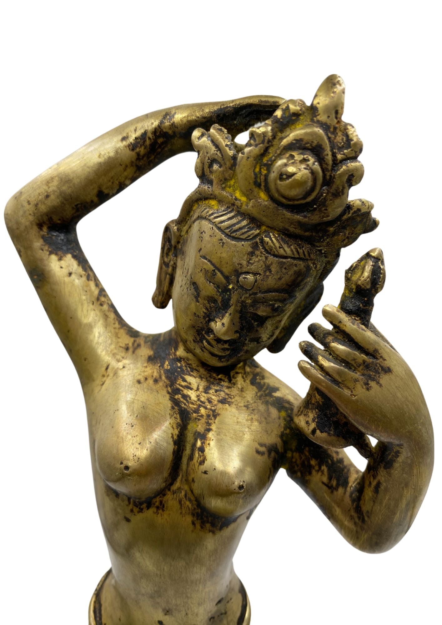 Yeshe Tsogyal Statue- Lucky Thanka