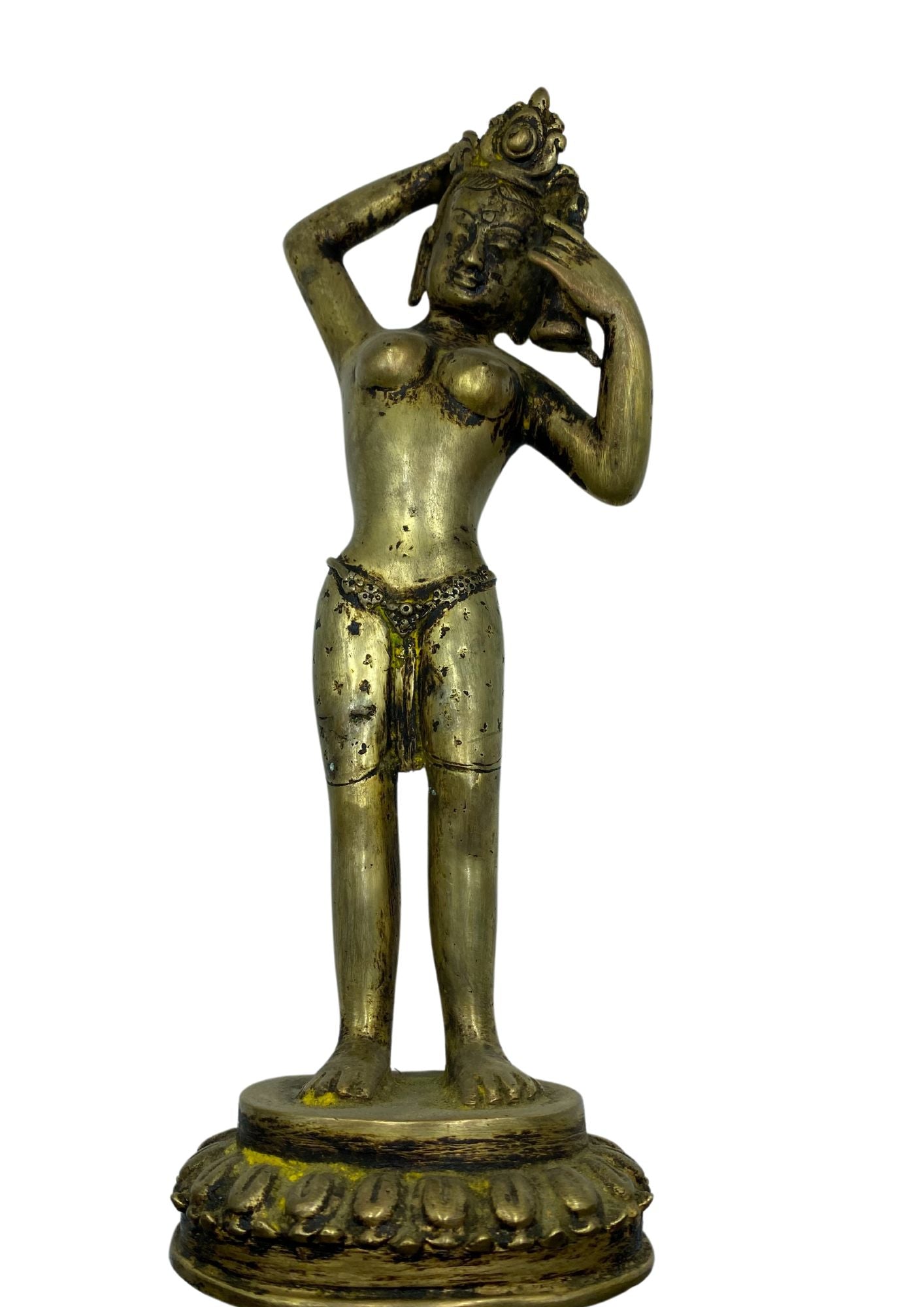 Yeshe Tsogyal Statue- Lucky Thanka