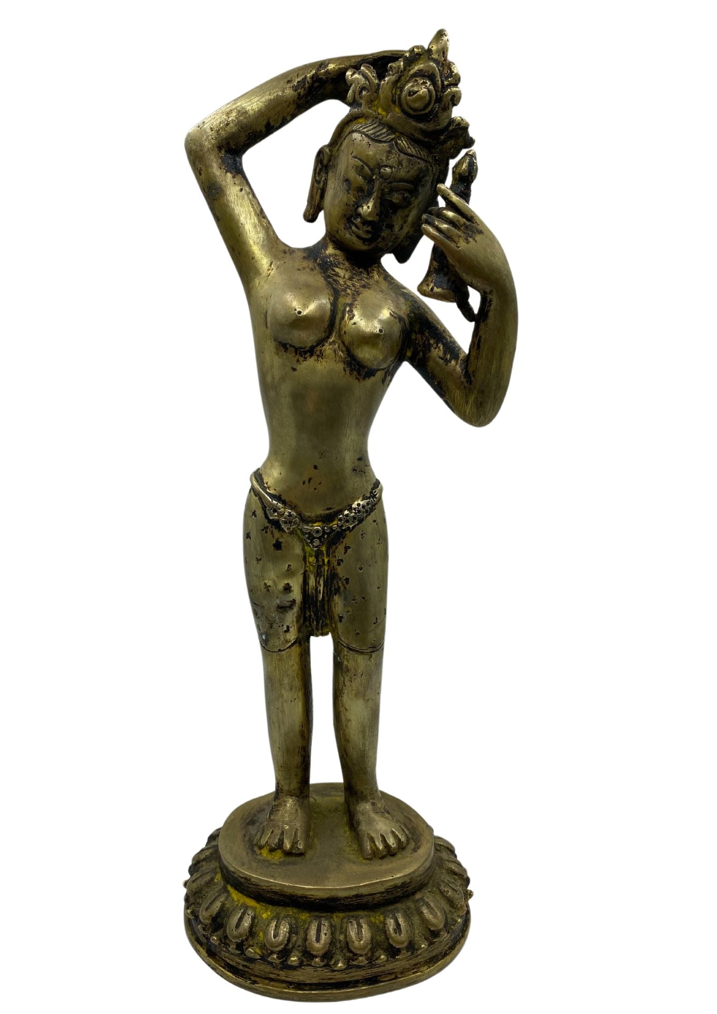 Yeshe Tsogyal Statue- Lucky Thanka