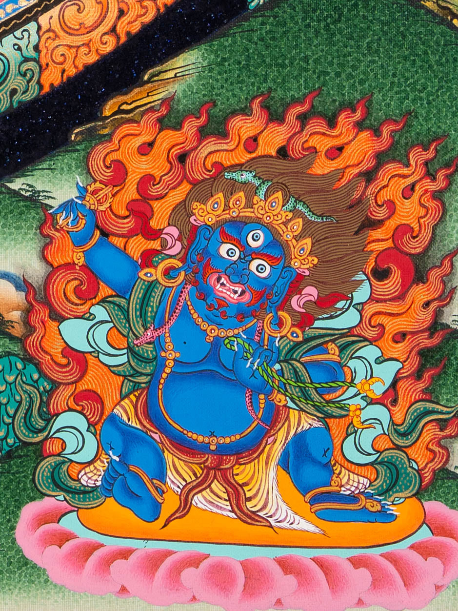 Avalokiteshvara (Chenrezig) Thangka - Tibetan Painting