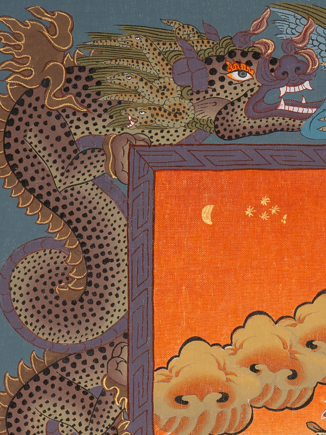 Chenrezig Thangka Painting - Tibetan Art