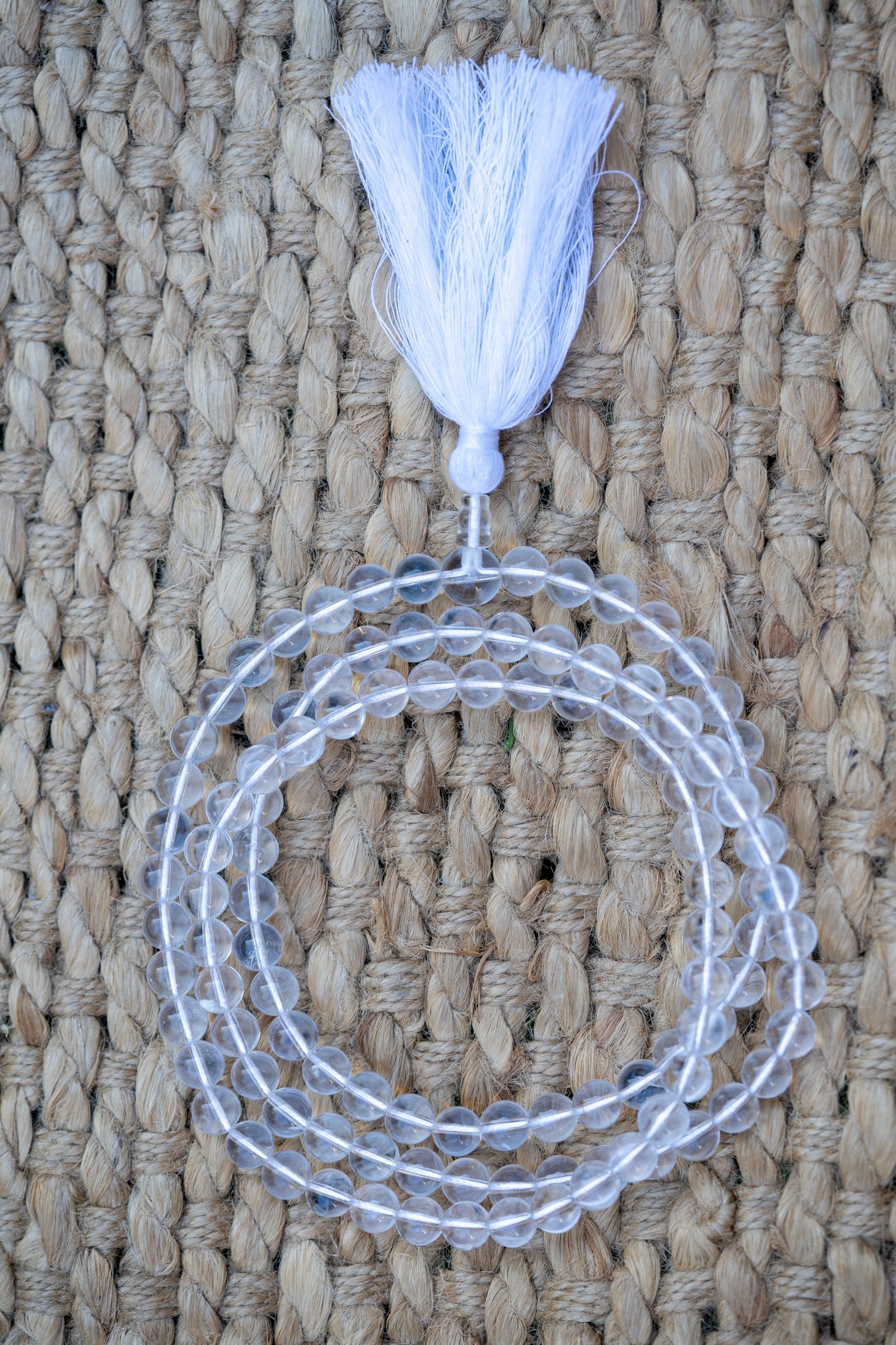 Clear Quartz Mala - Spiritual Mala