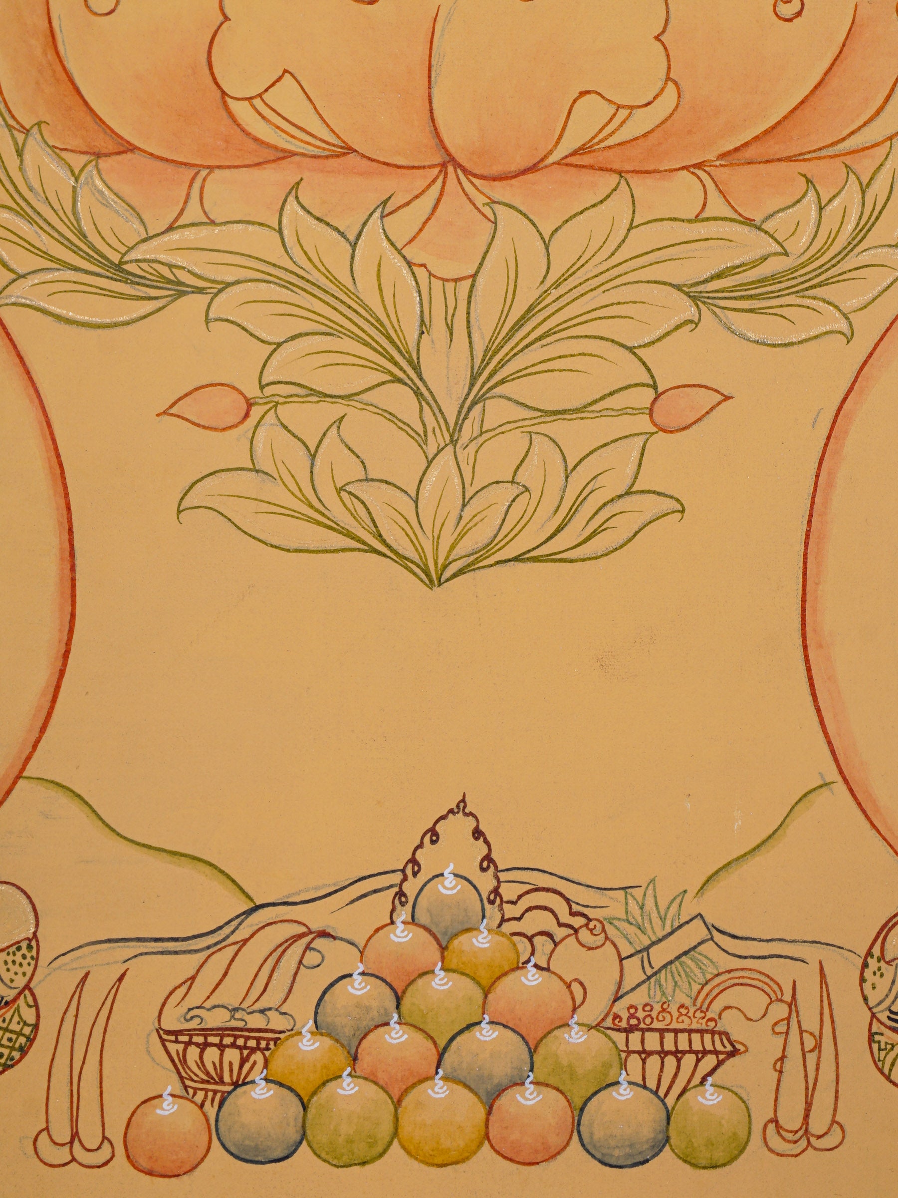 Je tsongkhapa Thangka Painting - Tibetan Painting