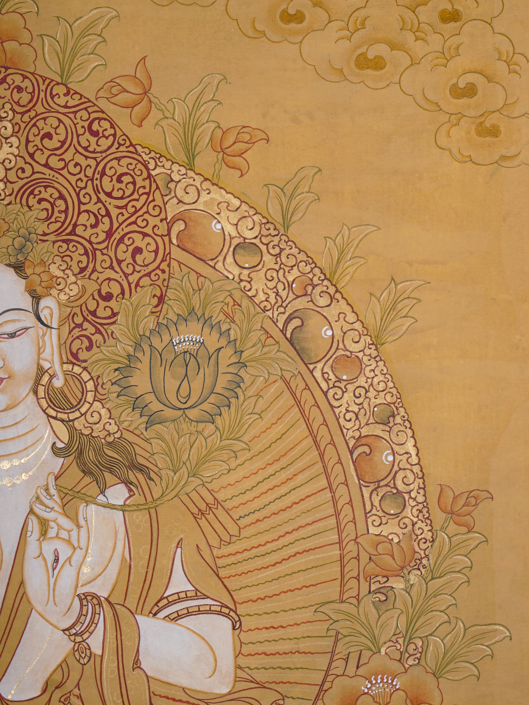 Je tsongkhapa Thangka Painting - Tibetan Painting