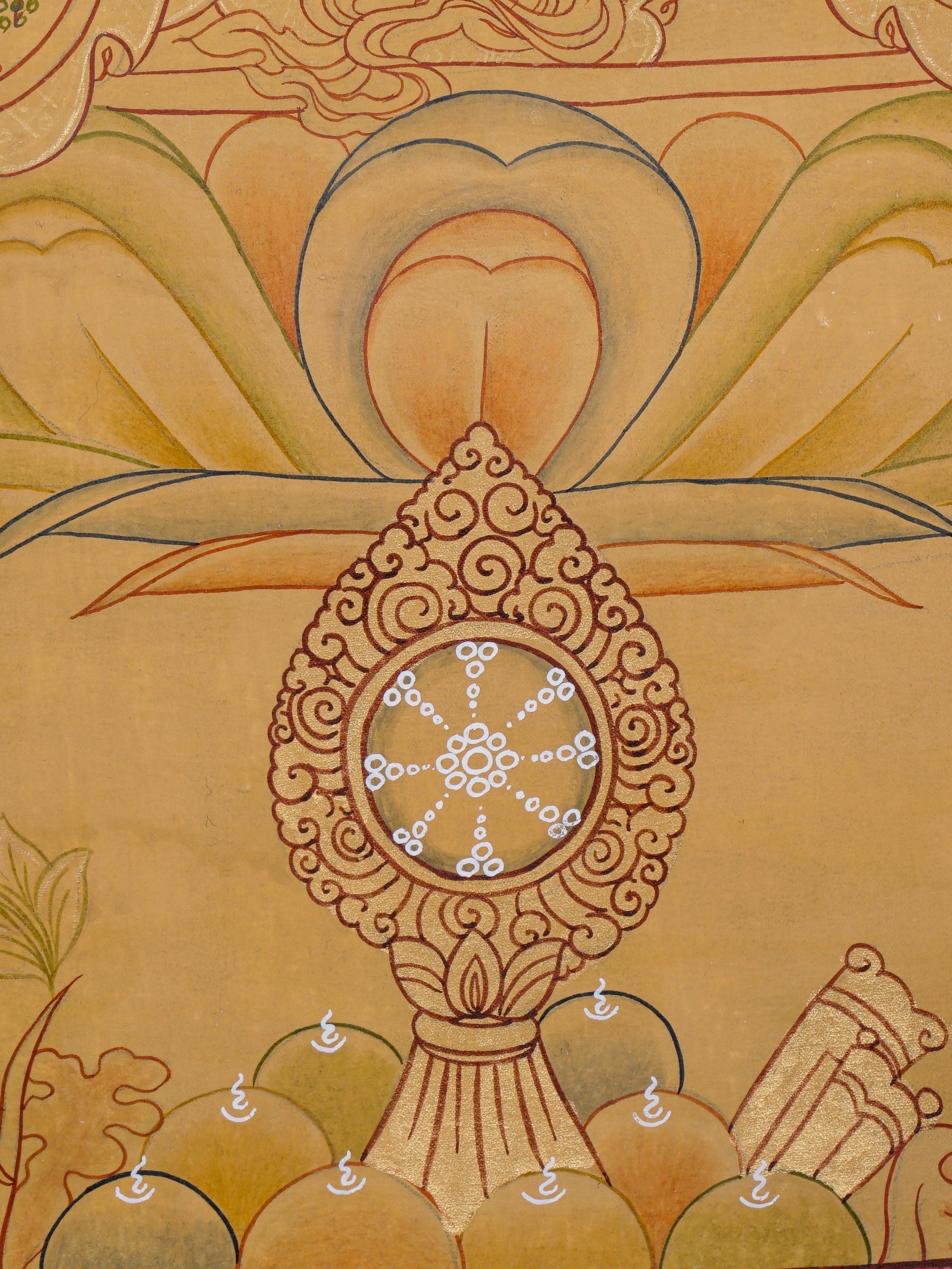 Je tsongkhapa Thangka Painting - Tibetan Painting