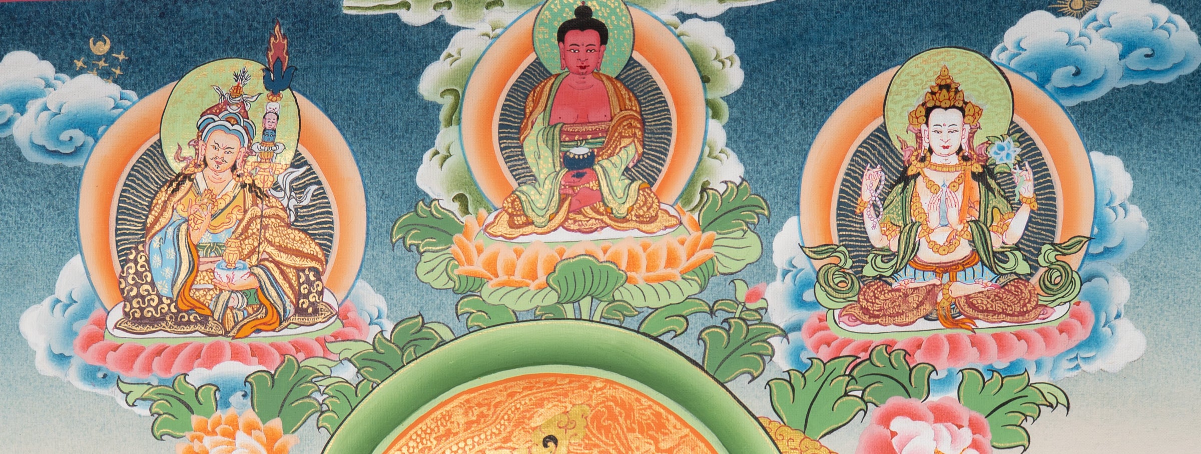 Green Tara Thangka – Handpainted Sacred Art