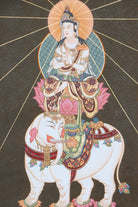 Japanese Buddha Thangka for meditation and wall decor.