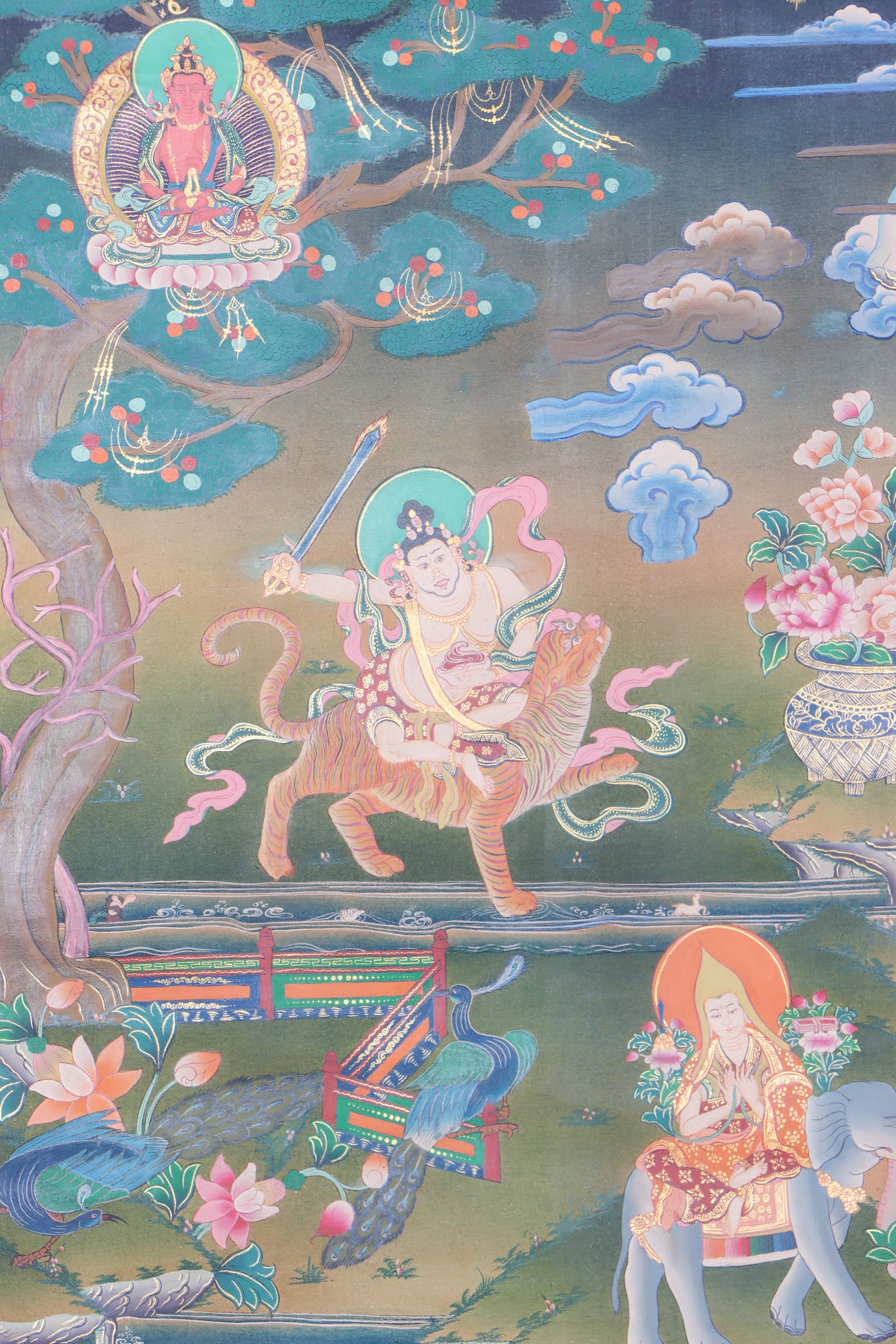 Kuber Thangka for wealth and and abundance.