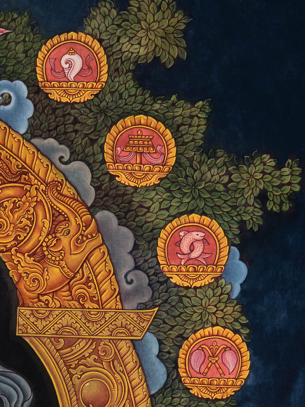 Zambala Thangka Painting - Tibetan Handpainted Art