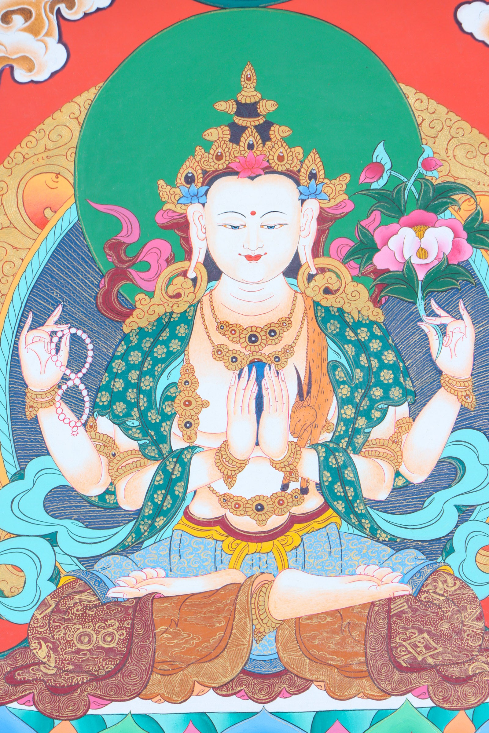 Chengresi Thangka Painting - Tibetan Art