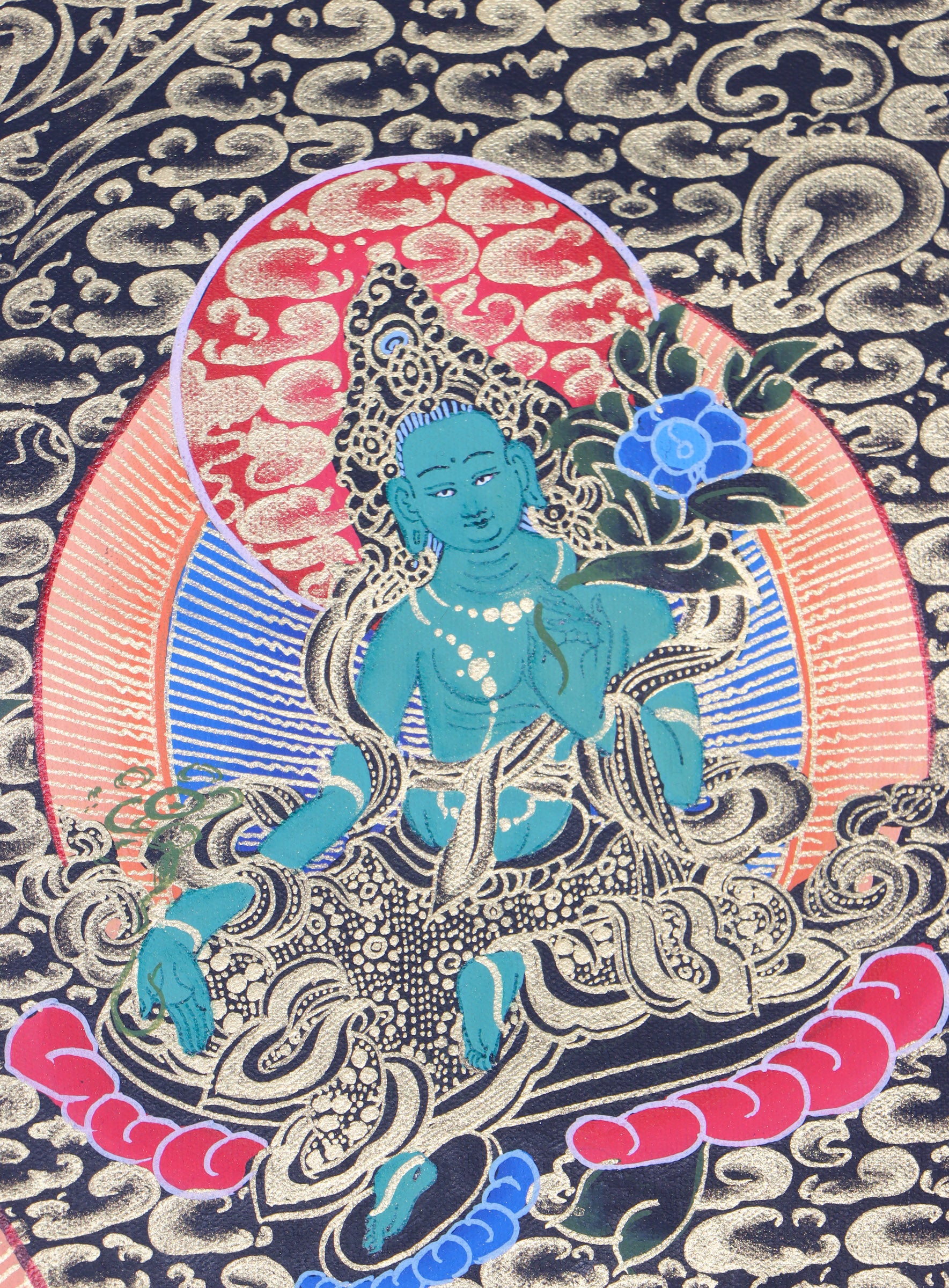 Avalokeshwor Thangka for meditation.