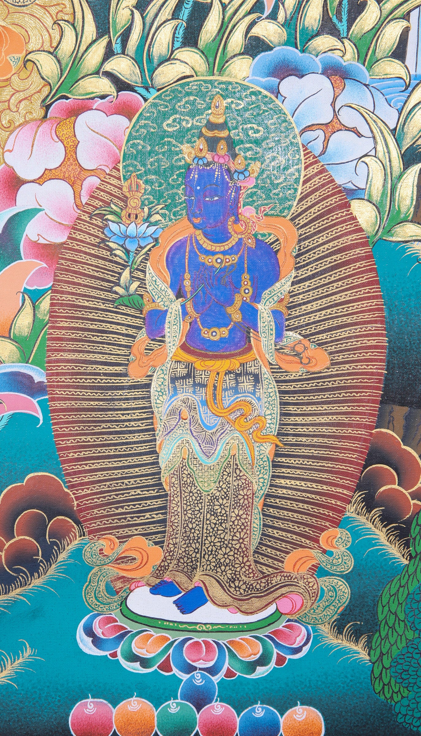 Avalokiteshvara Thangka Painting for spiritual growth.