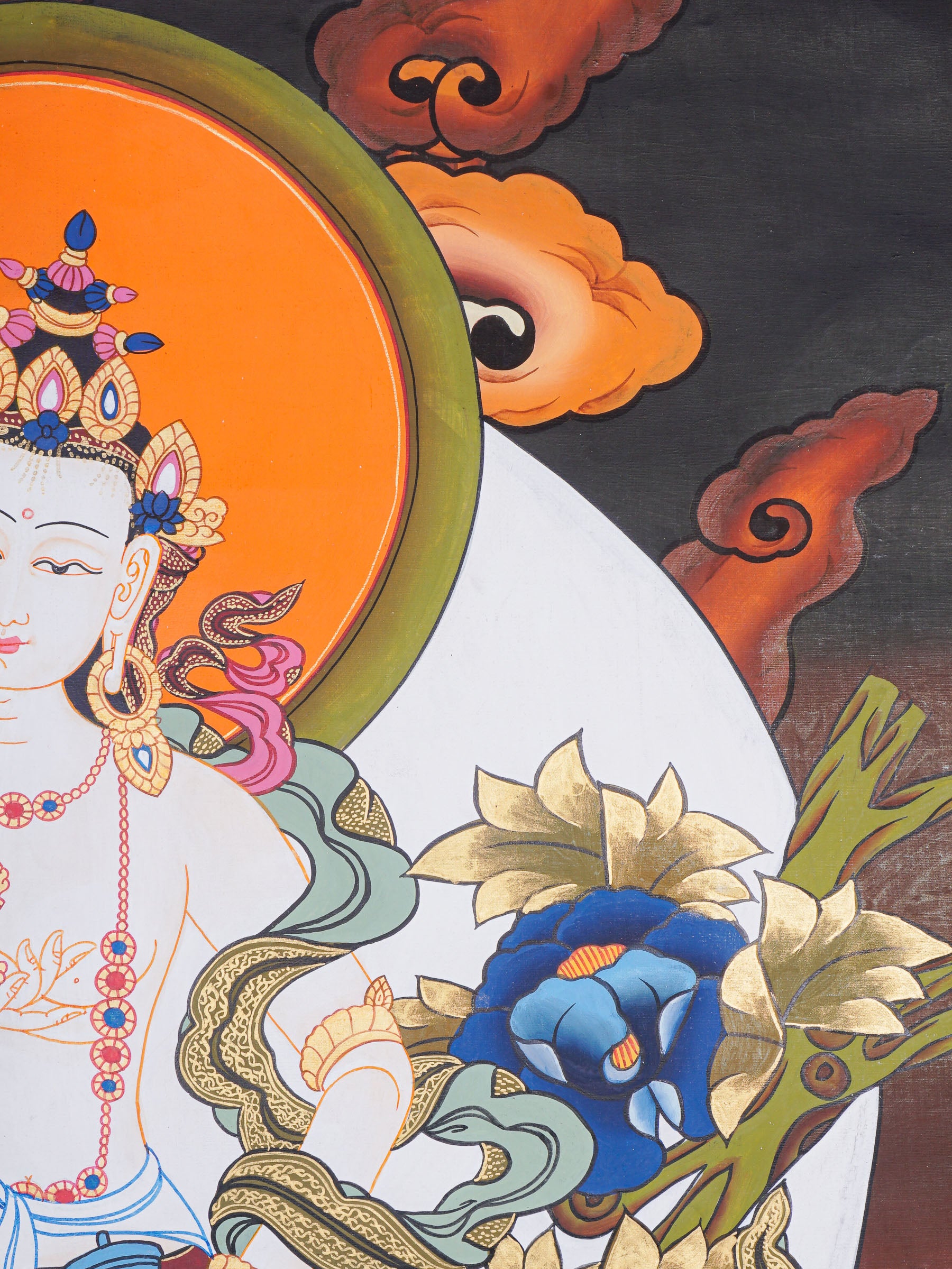 Vajrasattva Thangka Painting