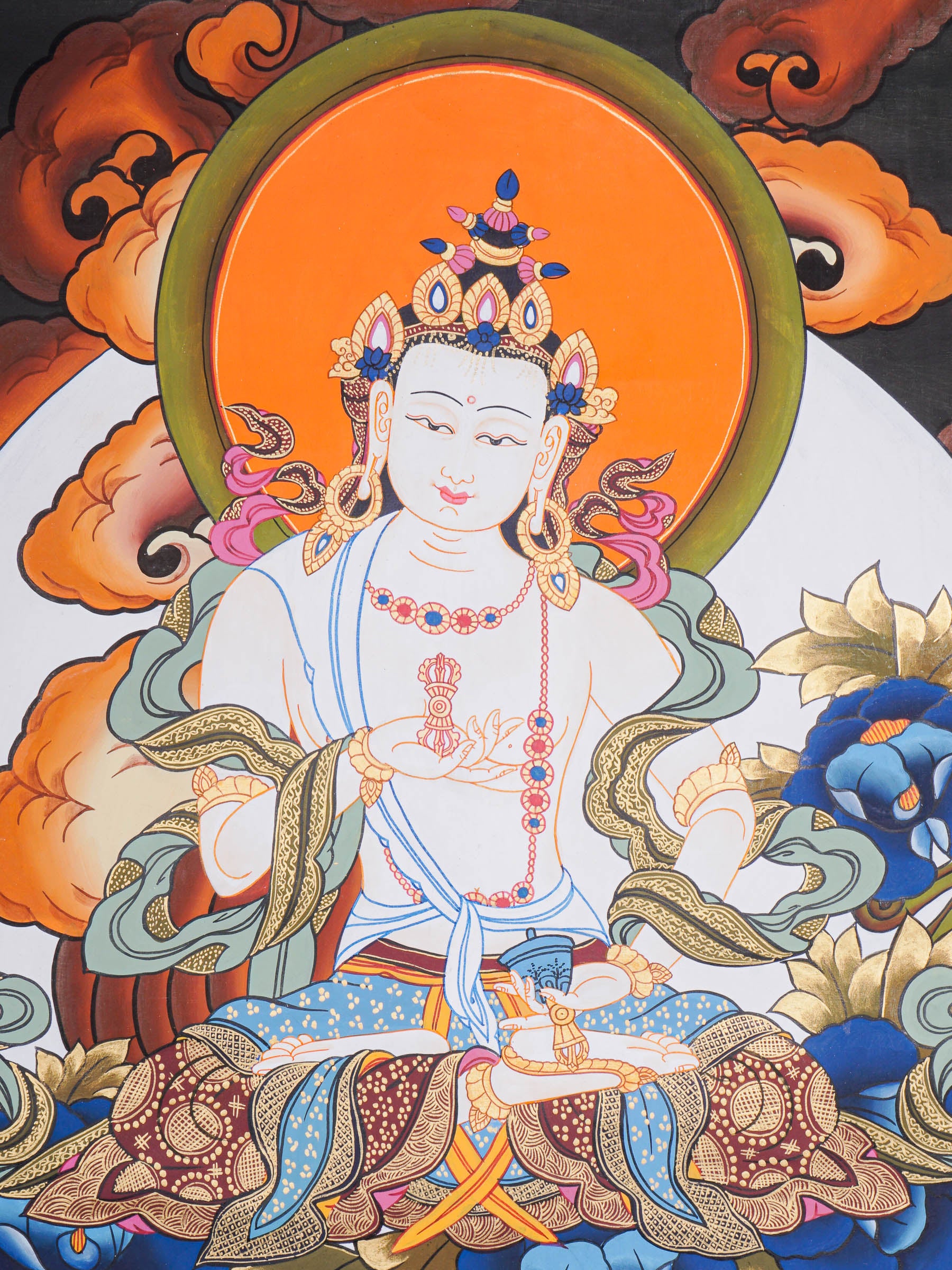 Vajrasattva Thangka Painting