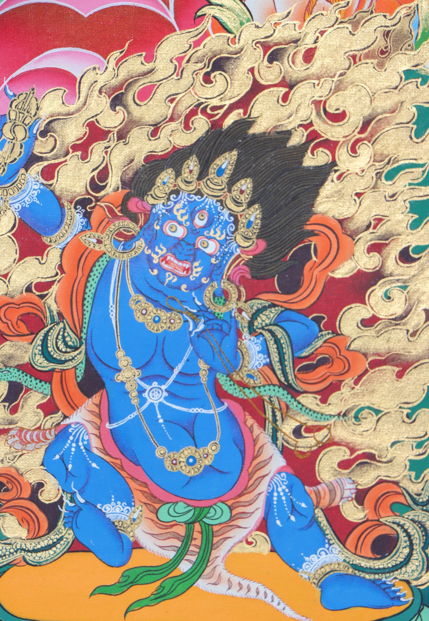 Chengresi Thangka Painting for wall hanging decor.