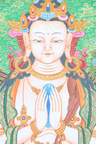 Chengresi Thangka Painting for prayer.
