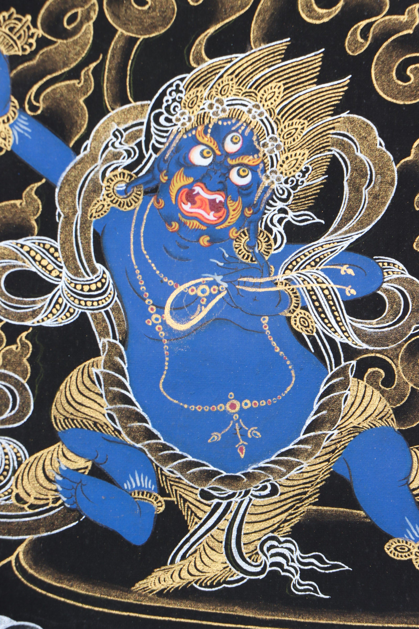 Chengresi Thangka Painting for wall hanging decor.