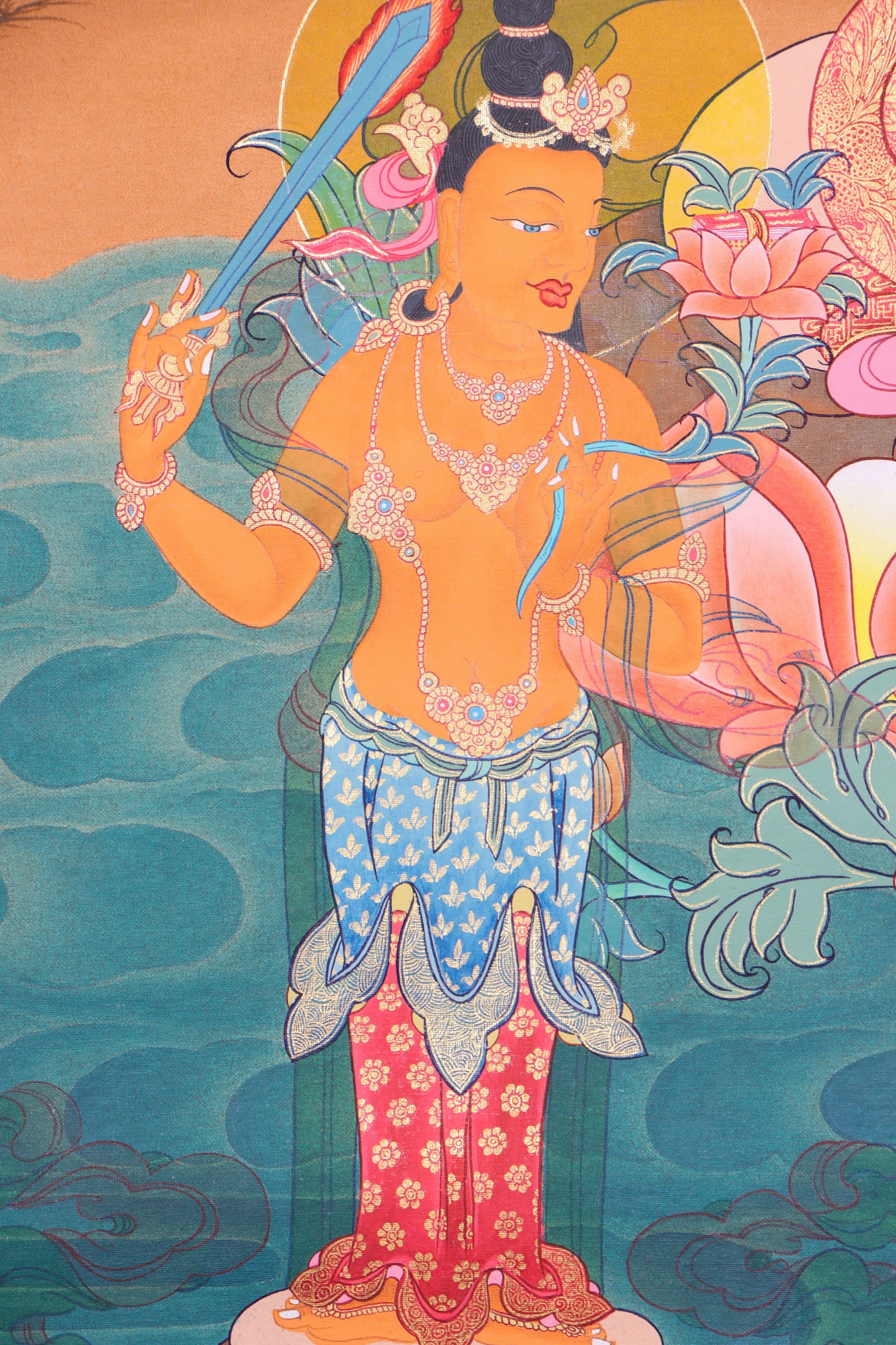 Chengresi Thangka Painting - Tibetan Art