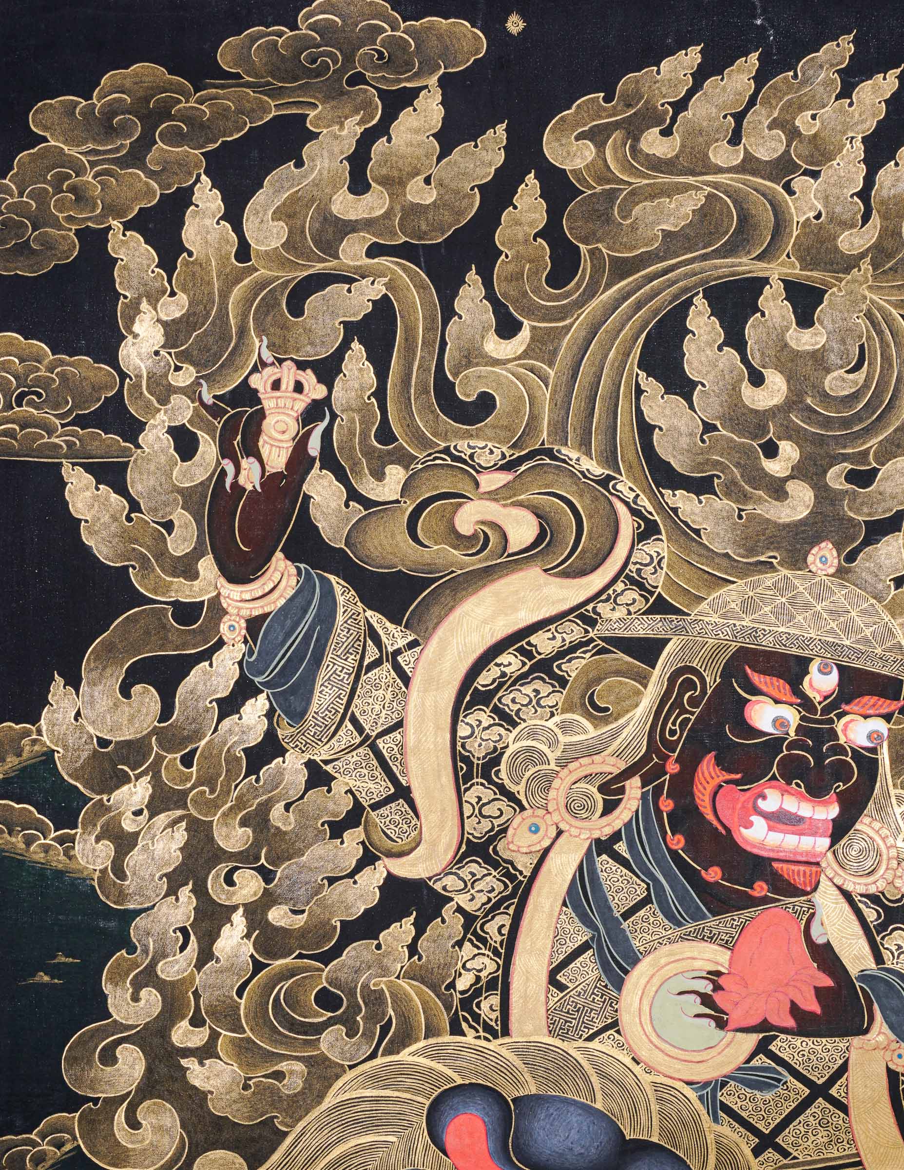 Dorje Drolo Thangka Painting