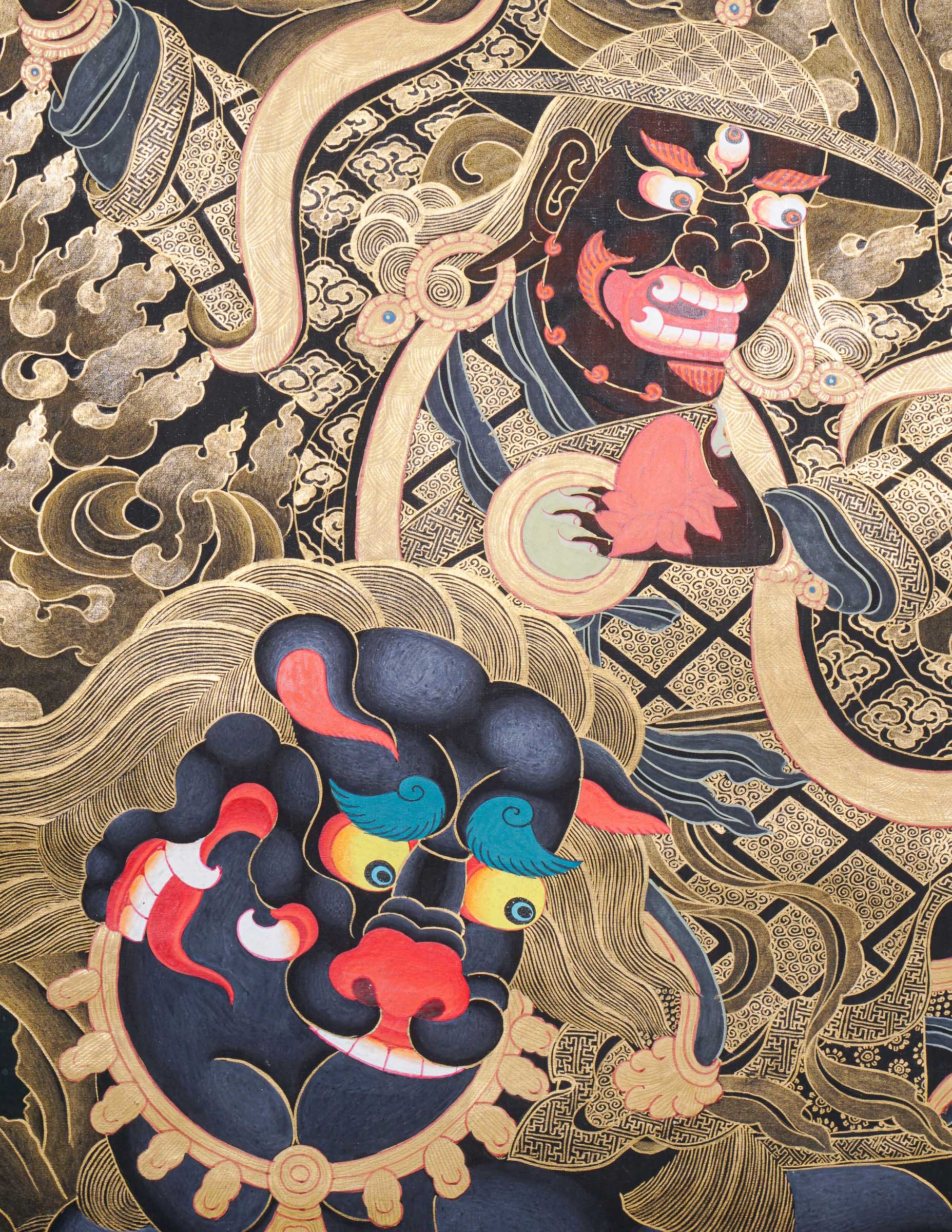 Dorje Drolo Thangka Painting
