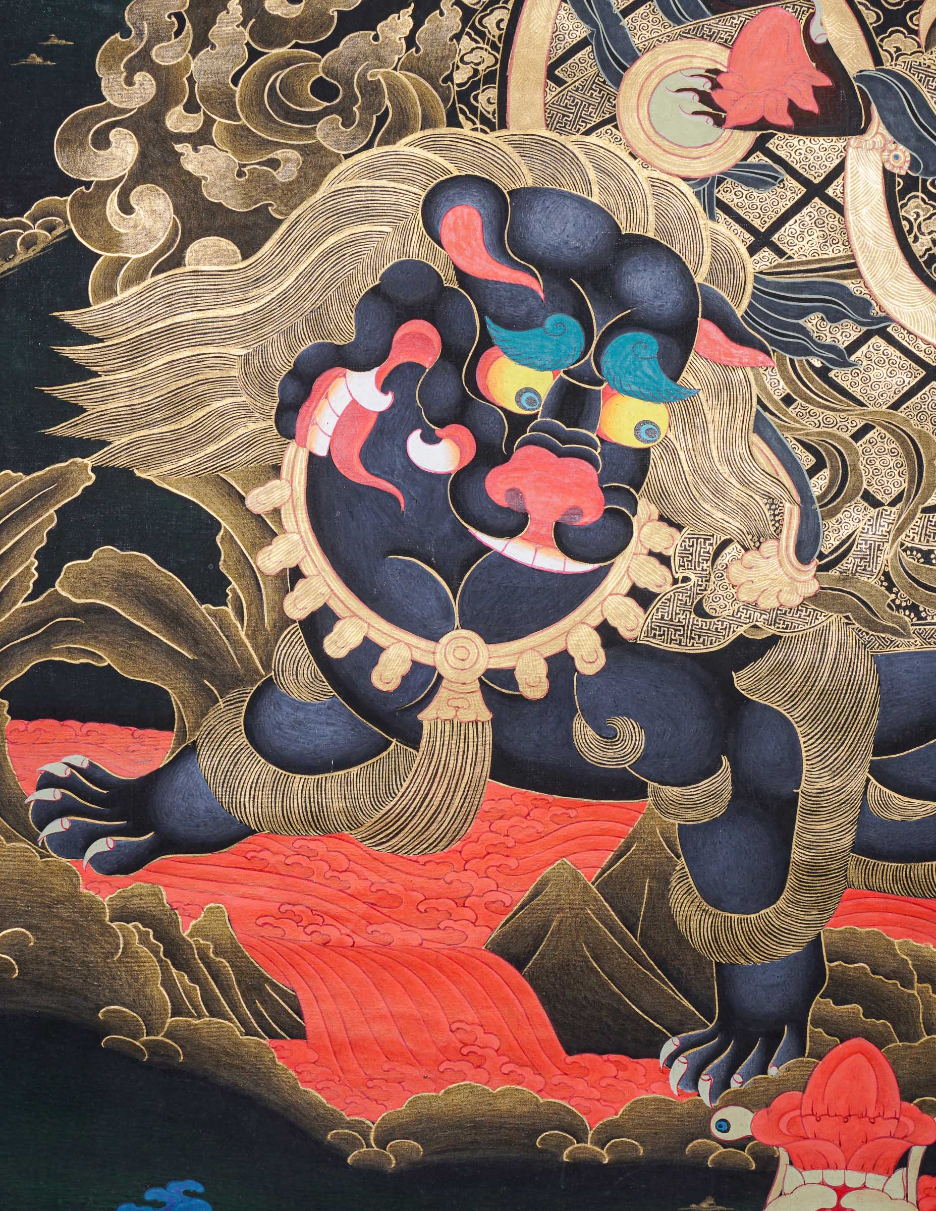 Dorje Drolo Thangka Painting
