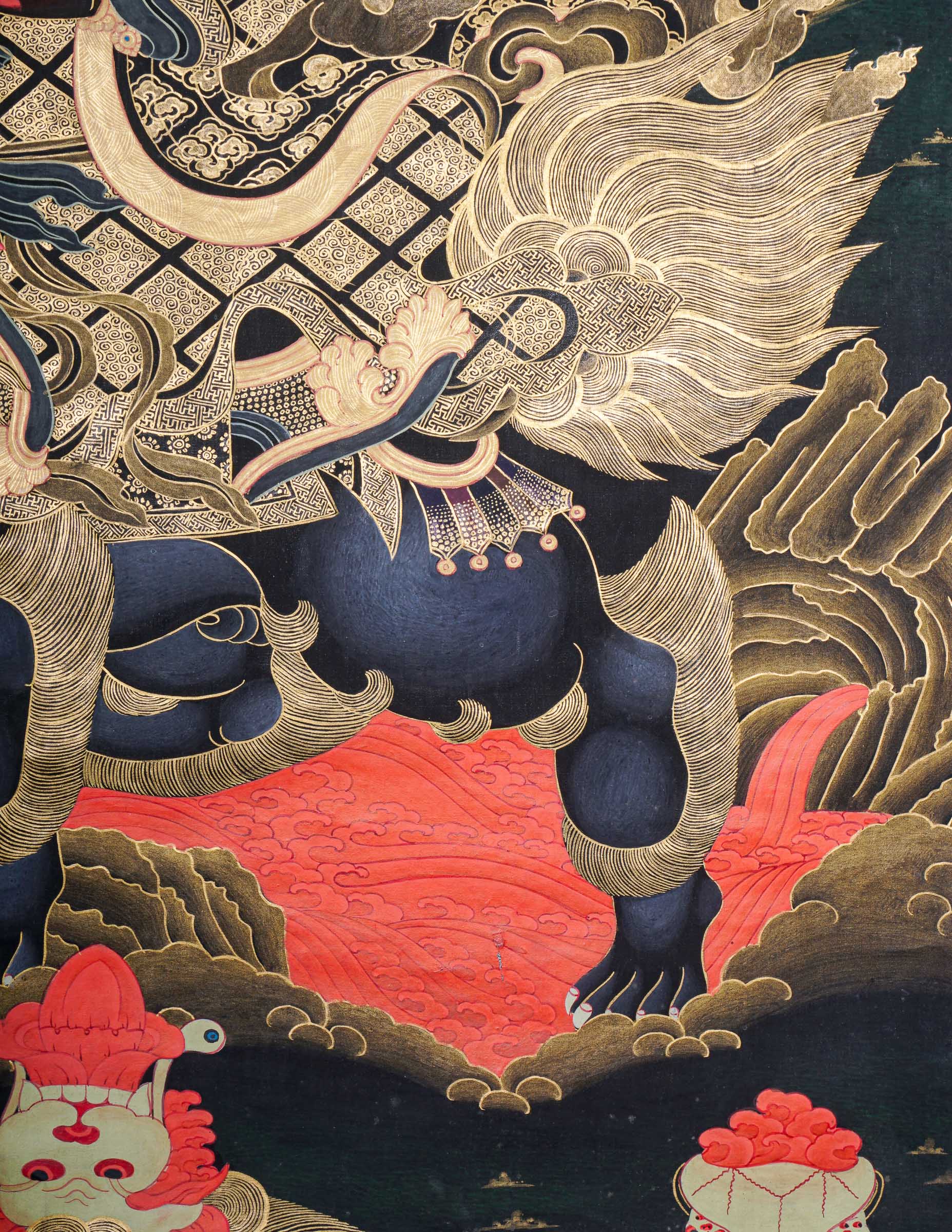 Dorje Drolo Thangka Painting