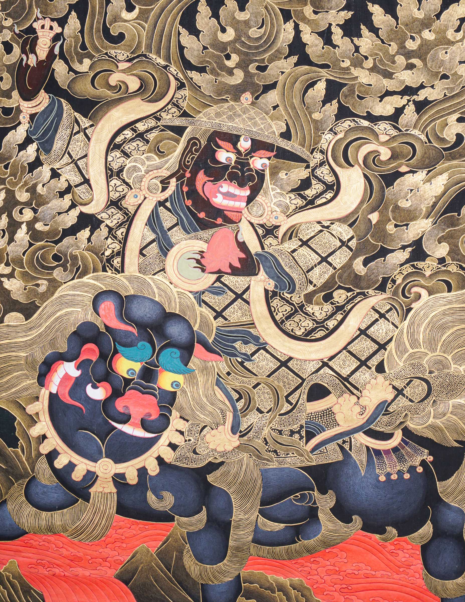 Dorje Drolo Thangka Painting