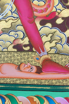 Ekajati Wrathful Thangka Painting for protection.