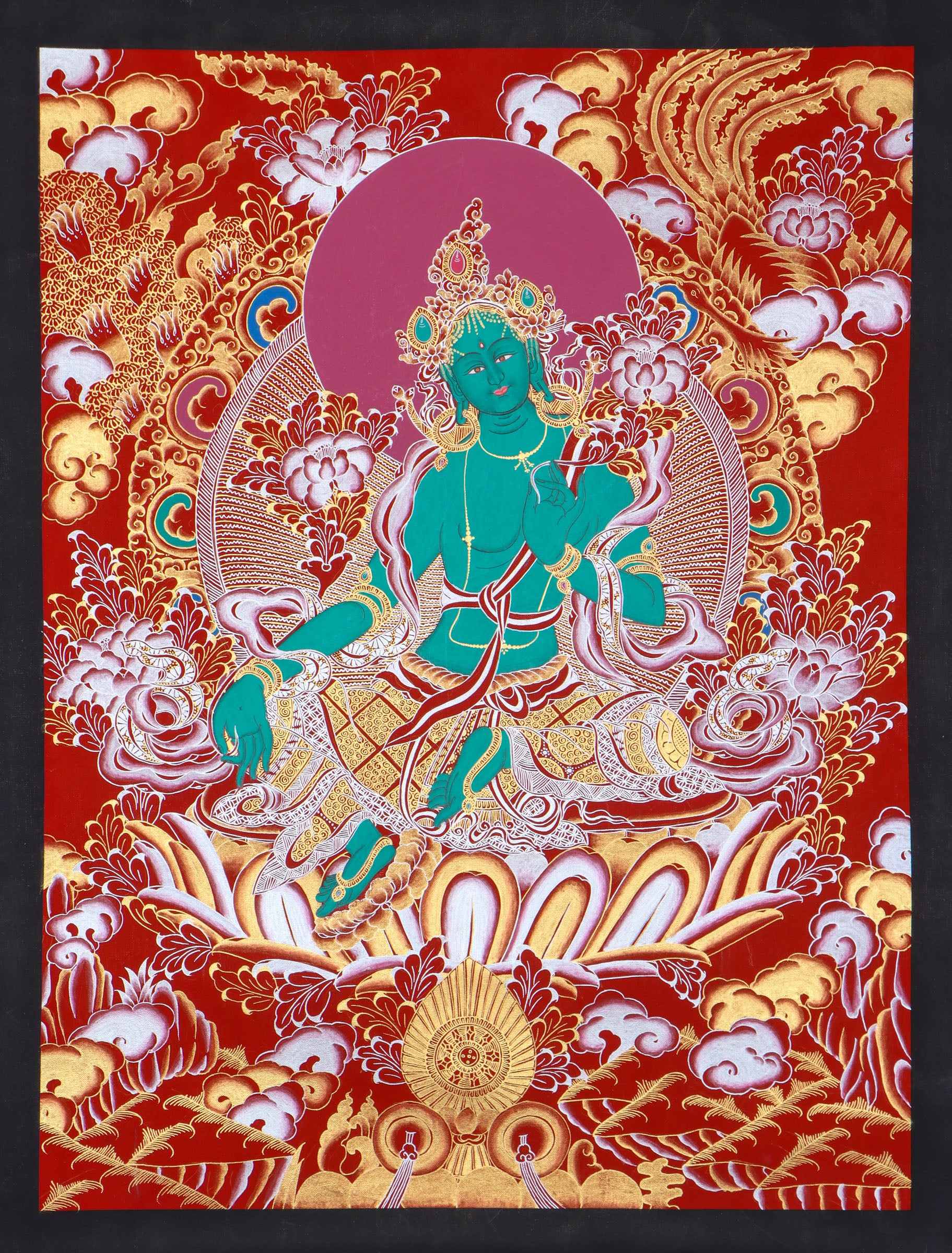 Green Tara - goddess of compassion and liberation.