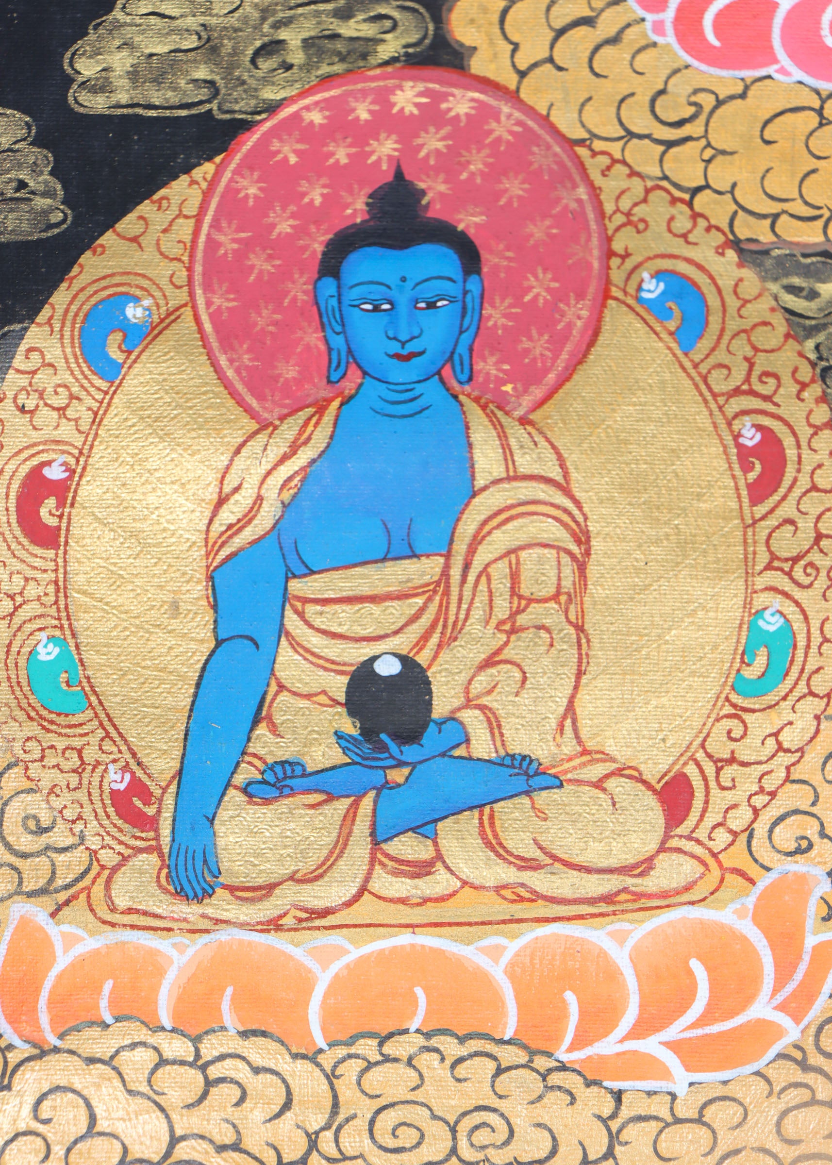 Green Tara Thangka Painting - Tibetan Art