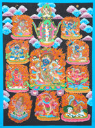 Mahakala Thangka Painting - tibetan art