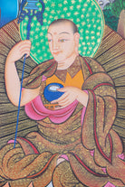 Medicine Buddha Thangka Painting for physical and mental healing.