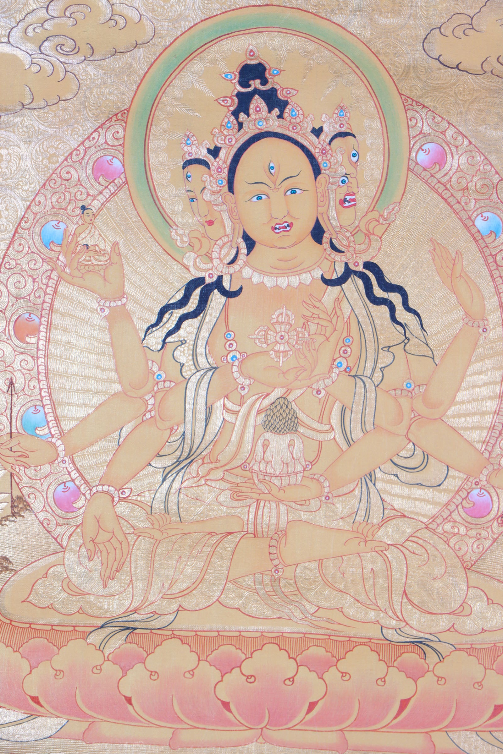 Namgyalma Thangka for wall decor .