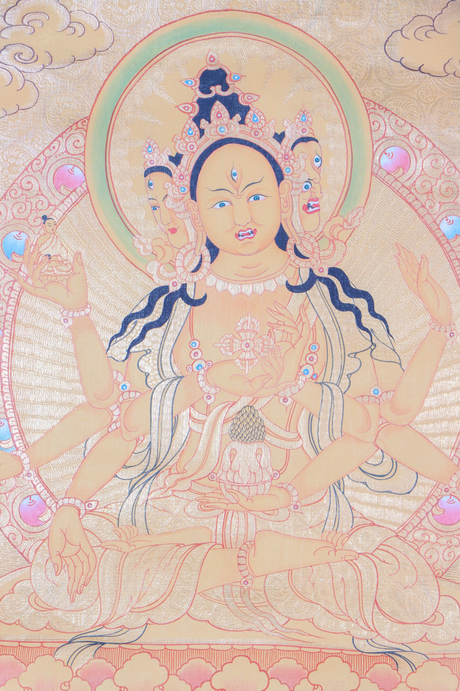 Namgyalma Thangka for wall decor .