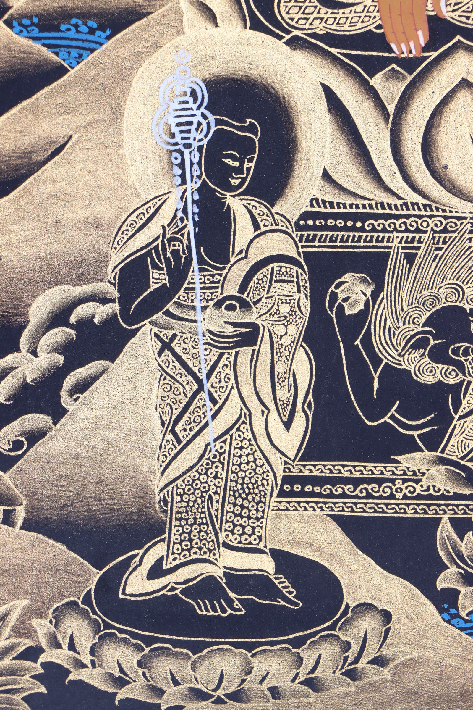 Shakyamuni Buddha Thangka Painting - Lucky Thanka