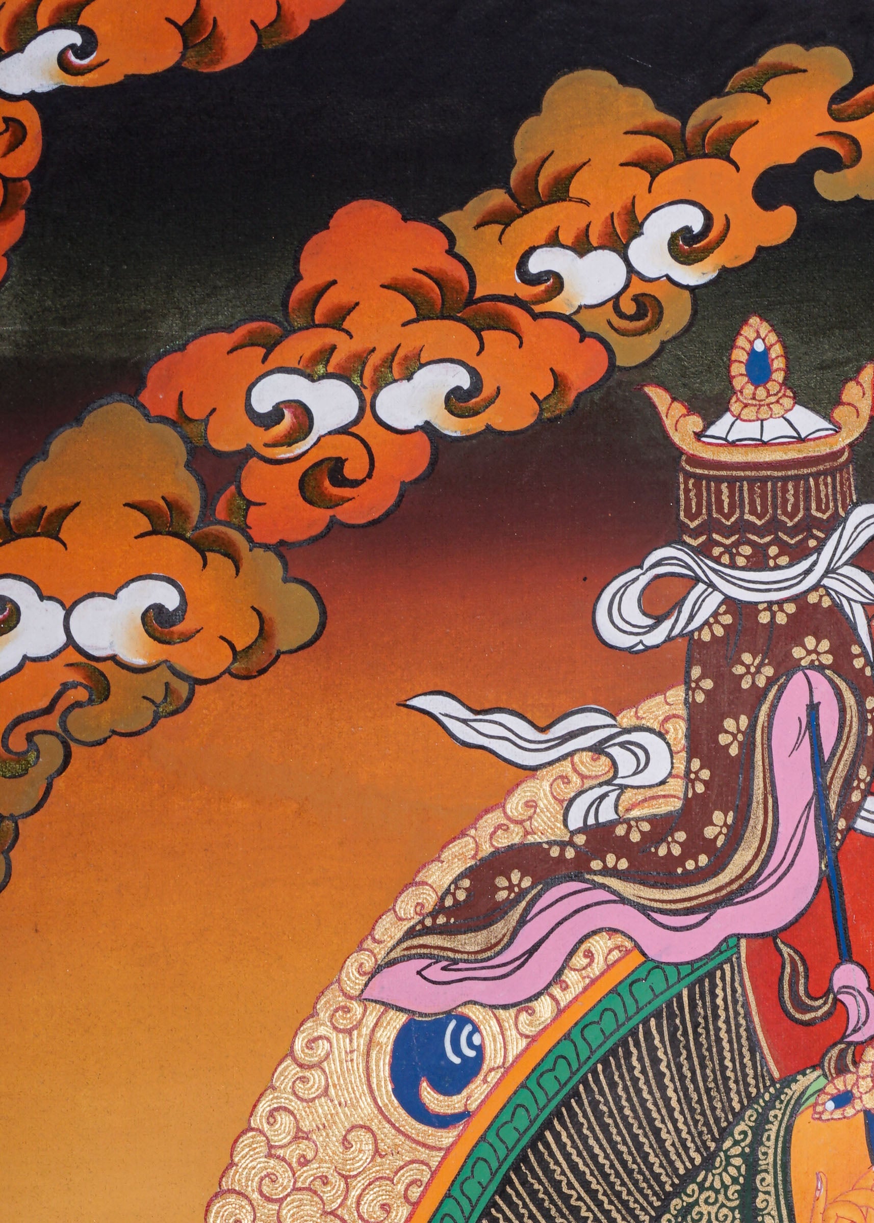 Handpainted Zambala Thangka Painting