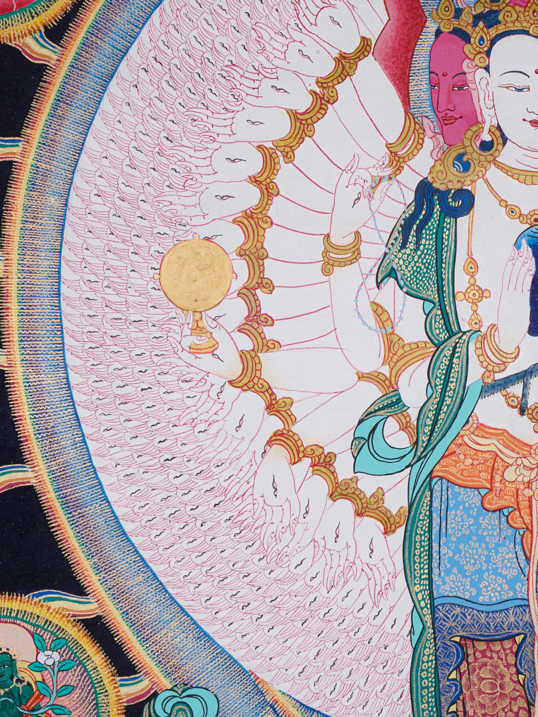 Avalokiteshvara Thangka Painting