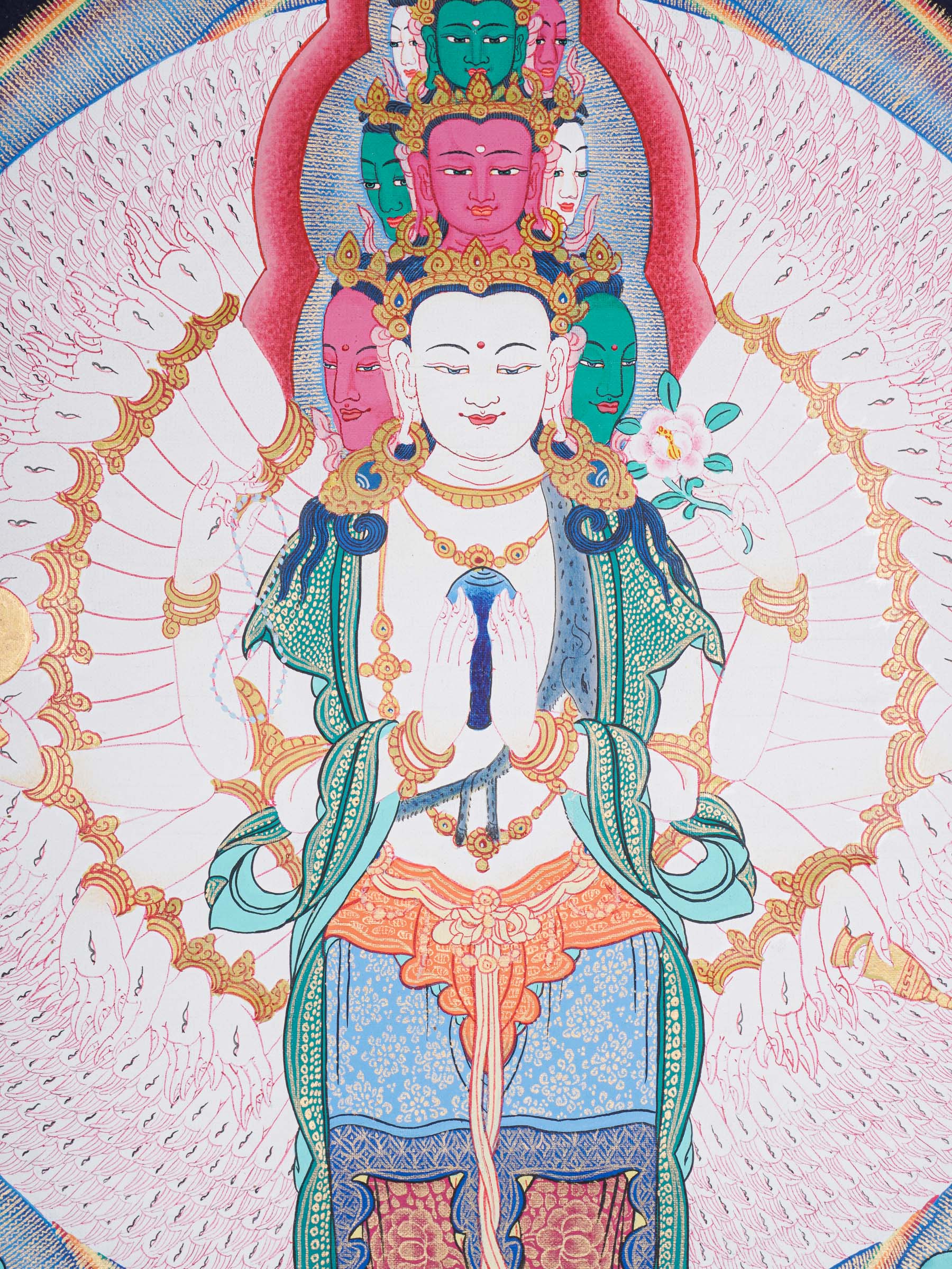 Avalokiteshvara Thangka Painting