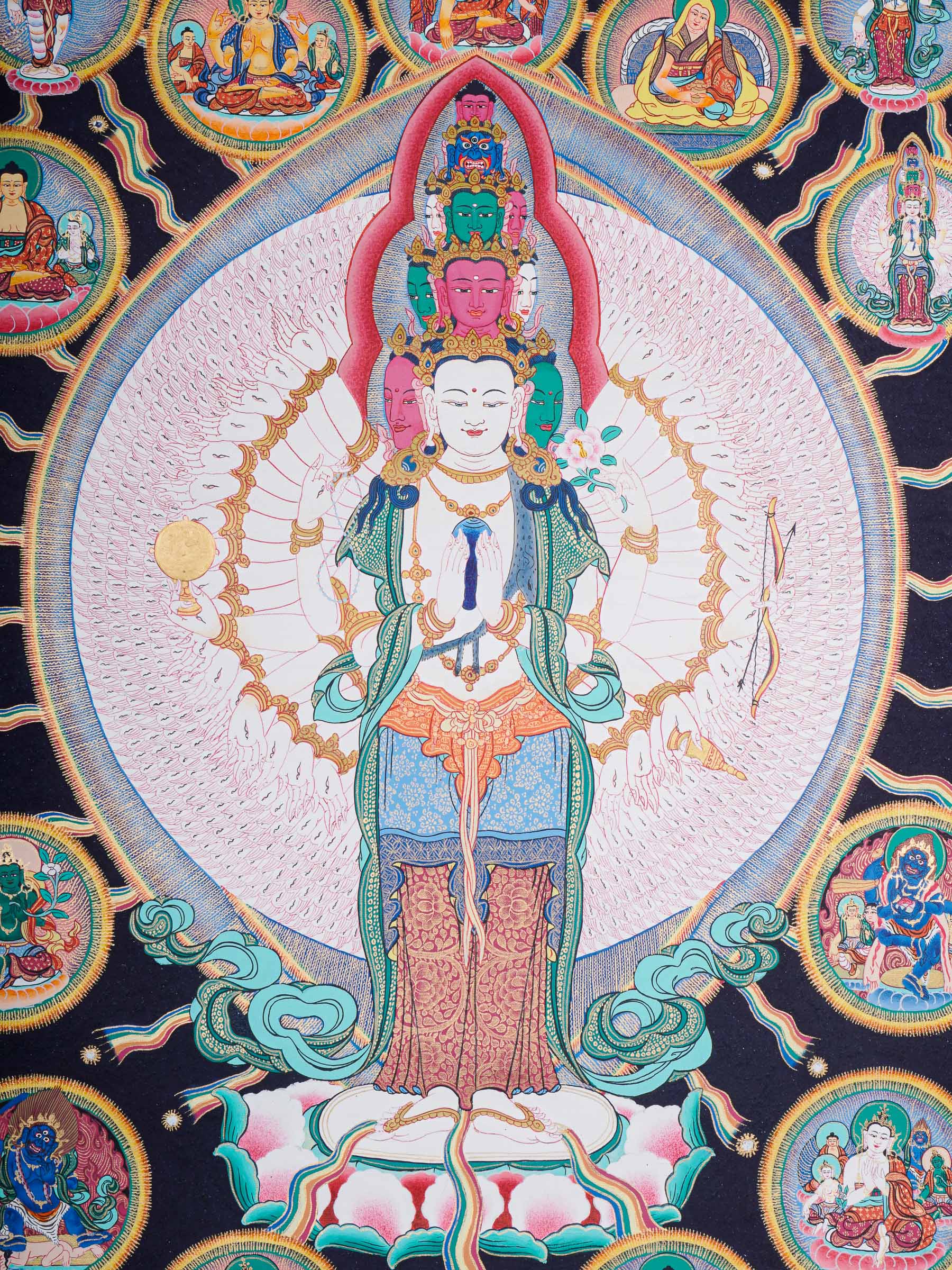 Avalokiteshvara Thangka Painting