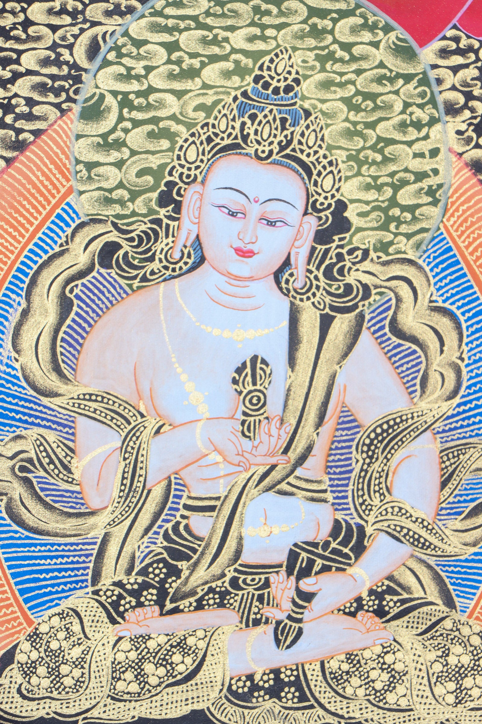White Tara Thangka for spiritual peace.