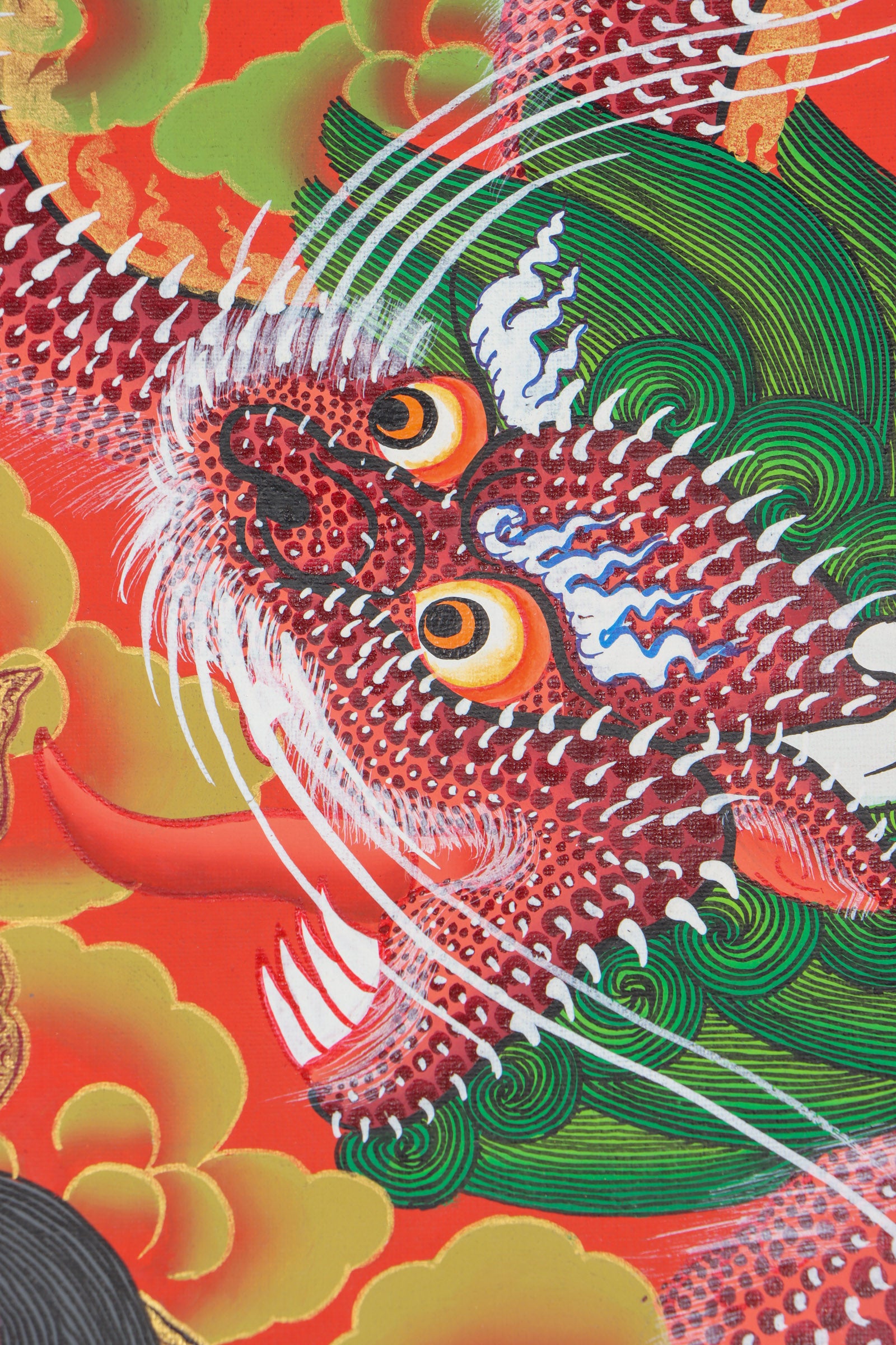 Zambala Thangka Painting for meditation.