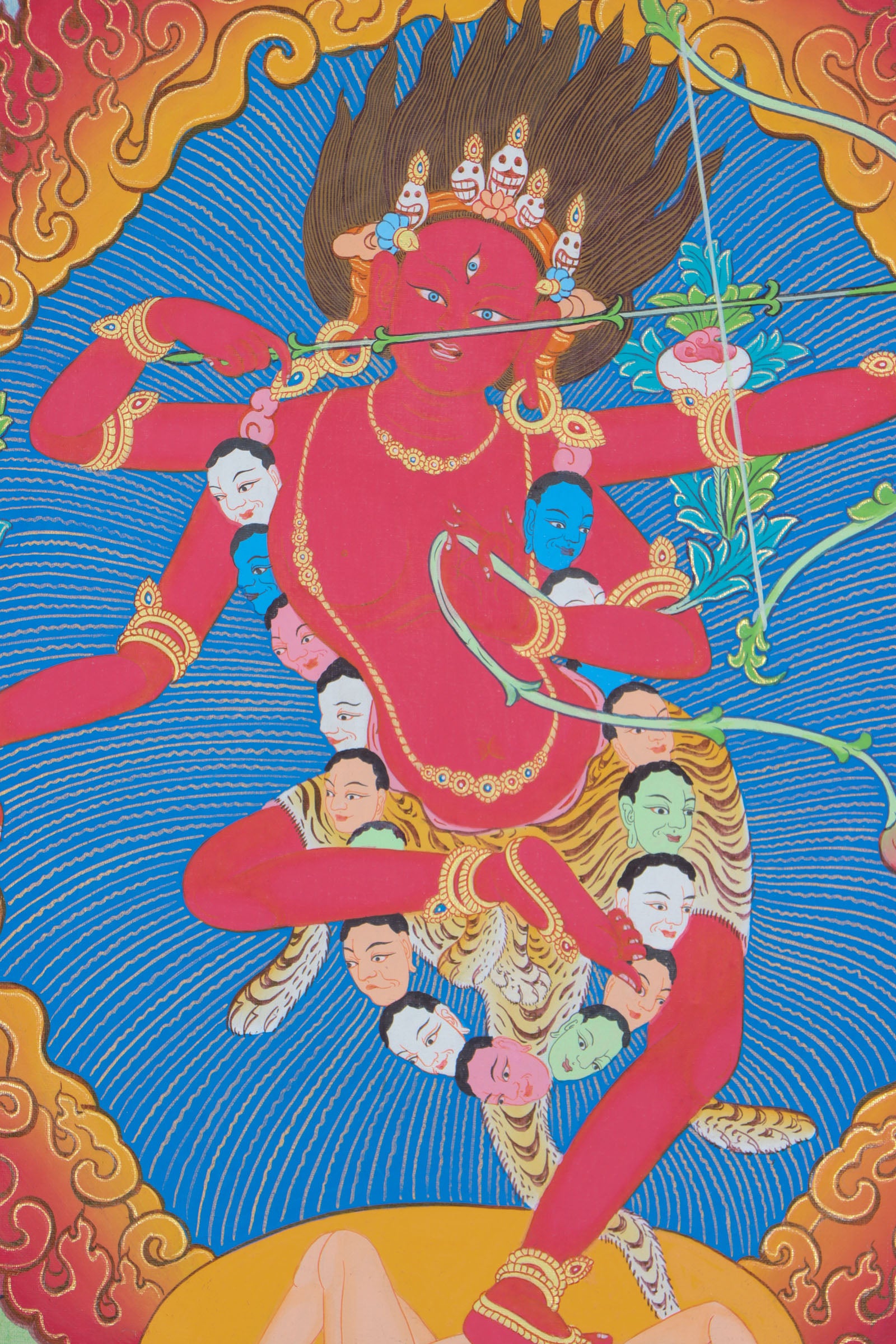 Kurkulla Thangka Painting for medittaion.