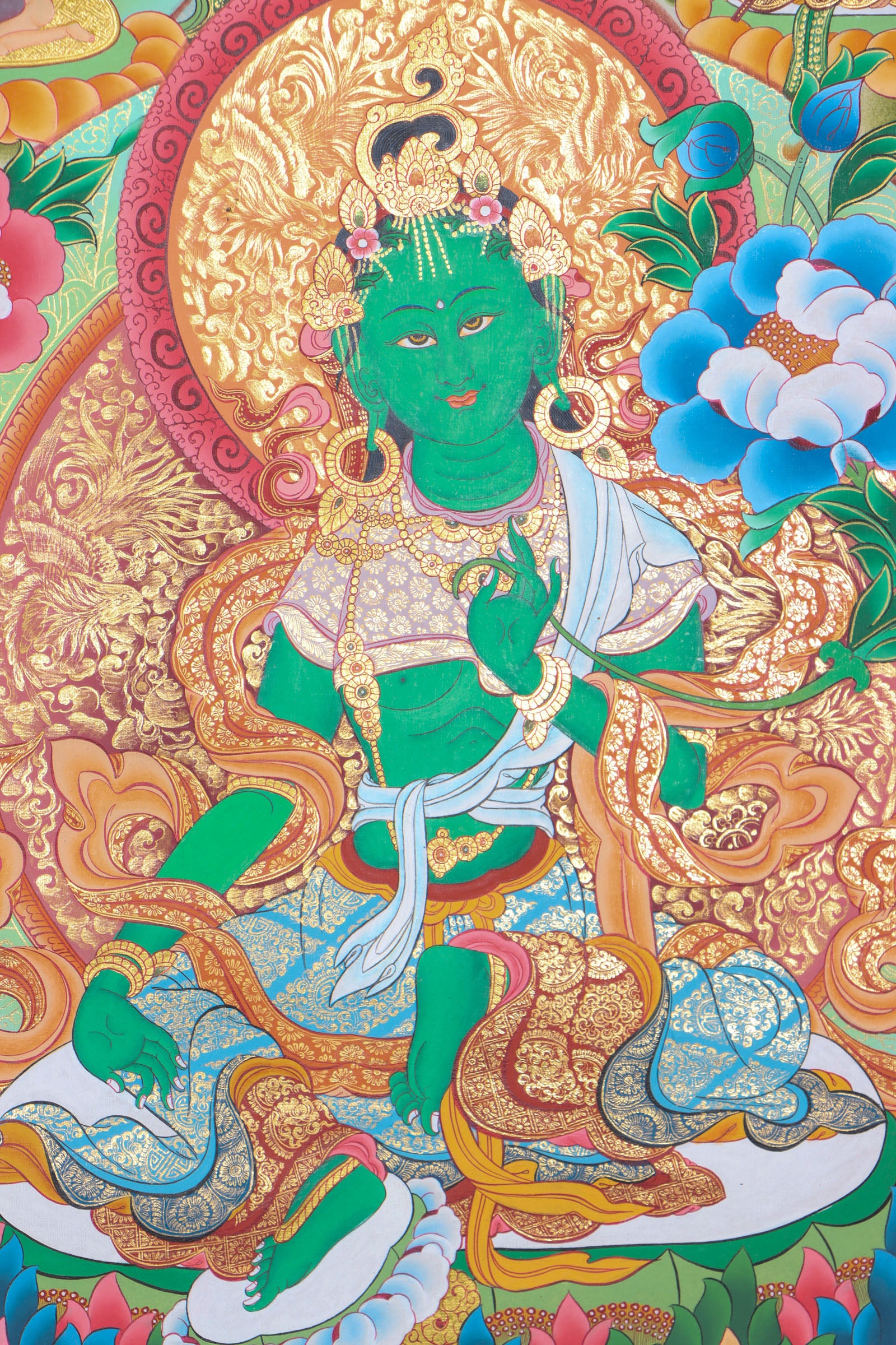 21 Tara Thangka Painting for prayer and devotion.