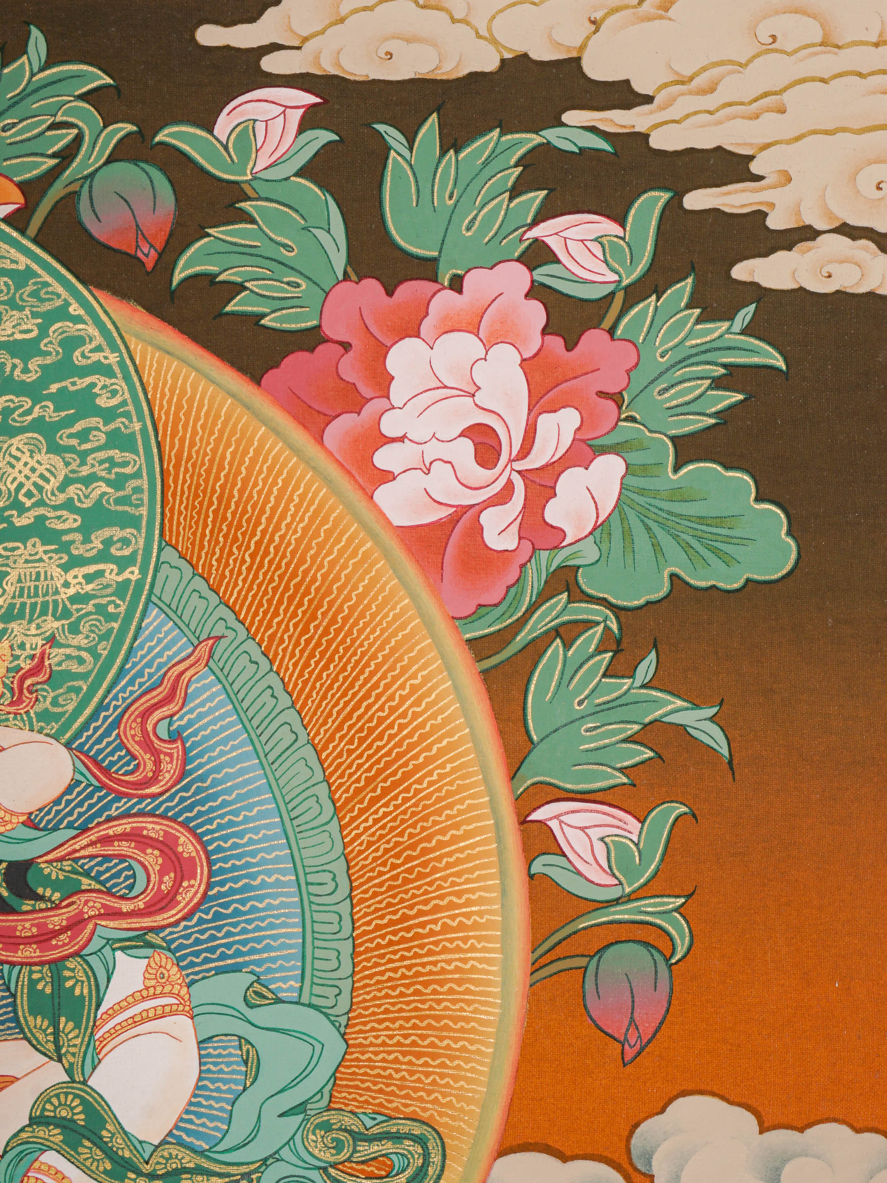 Vajrasattwa Shakti Thangka Painting