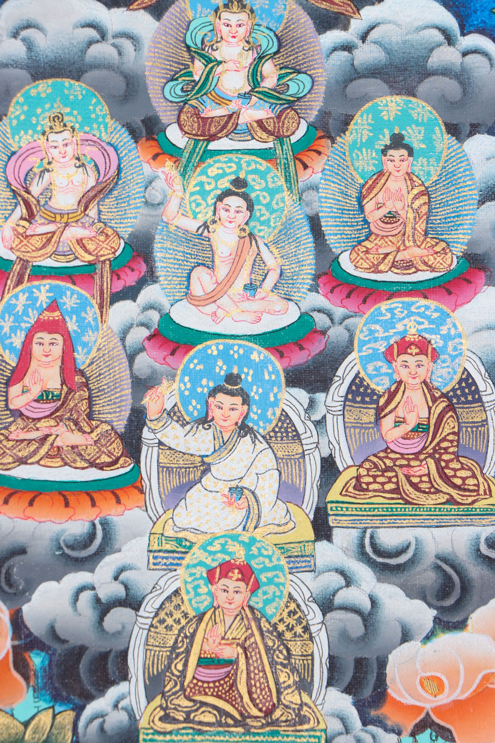Buddha Shakti Thangka Painting is used for educational resources and objects of worship.